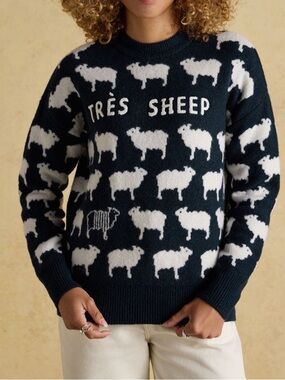 Joules Tres Sheep Sweater Jumper